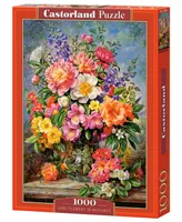 Castorland June Flowers in Radiance Jigsaw Puzzle Set, 1000 Piece