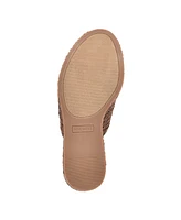 Nine West Women's Everie Woven High Platform Wedge Sandals