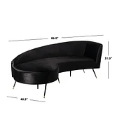 Evangeline 86" Velvet Parisian Sofa