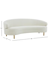 Primrose 89" Curved Sofa