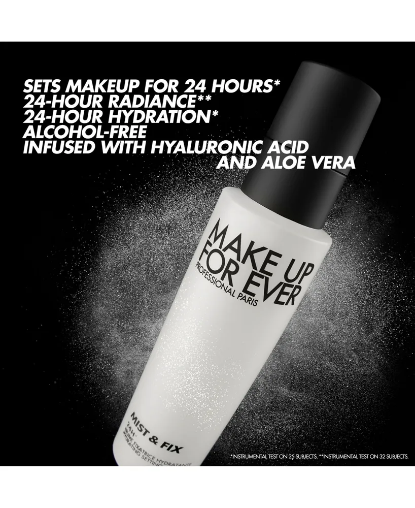 Make Up For Ever Mist & Fix 24H Hydrating Setting Mist, 3.4 oz.