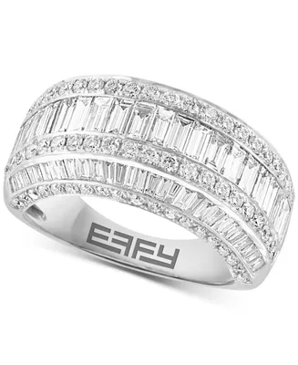 Effy Limited Edition Diamond Baguette Ring (2-5/8 ct. t.w.) in 14k White Gold