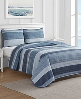 Nautica Ridgeport Reversible Piece Quilt Set