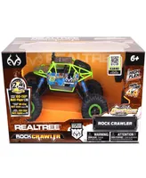 Realtree Nkok 1:16 Scale Rc Rock Crawler Edge Camo Green 2.4 Ghz Radio Control 81611, Competition Series, Real Time 4" X 4", Officially Licensed