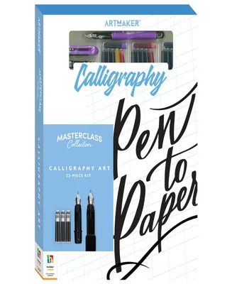 Art Maker Master class Collection Calligraphy Art Kit Beginner To Advanced Calligraphy Calligraphy Guide Calligraphy Equipment Craft Kits Arts And Cra