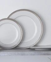 Noritake Odessa Platinum Set of 4 Dinner Plates, Service For 4