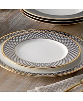 Noritake Blueshire Set of 4 Salad Plates, Service For 4