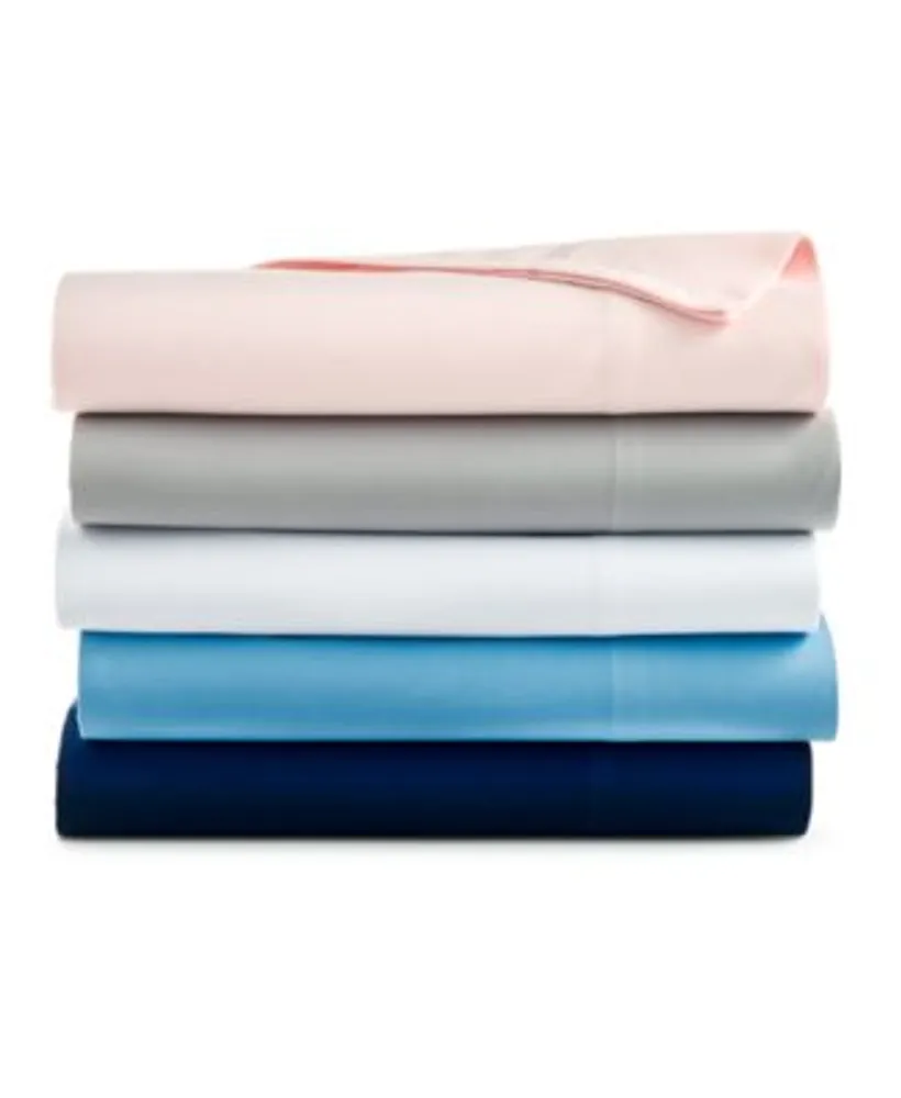Home Design Easy Care Solid Microfiber Sheet Set Created For Macys