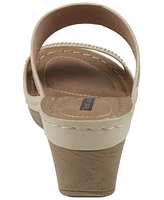Gc Shoes Women's Madore Embellished Wedge Sandal