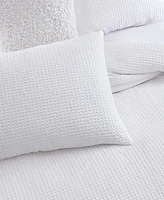 Dkny Modern Waffle 3 Piece Duvet Cover Set, King