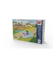 Leo & Friends Railway 123 Puzzle & Bead Set