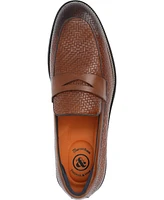 Thomas & Vine Men's Barlow Apron Toe Penny Loafers Dress Shoes