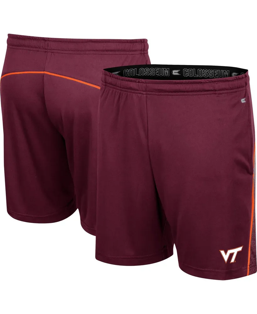 Men's Colosseum Maroon Virginia Tech Hokies Laws of Physics Shorts