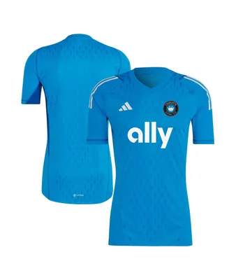 Men's adidas Blue Charlotte Fc 2023 Replica Goalkeeper Jersey