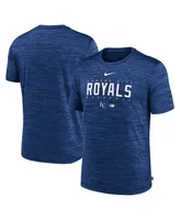 Men's Nike Royal Kansas City Royals Authentic Collection Velocity Performance Practice T-shirt