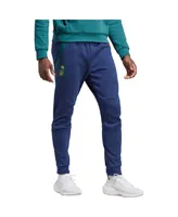 Men's adidas 2023 Player Navy La Galaxy Club Travel Pants