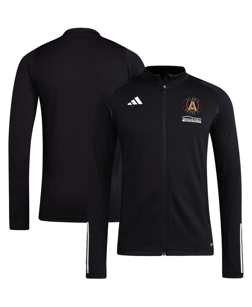 Men's adidas Black Atlanta United Fc 2023 On-Field Aeroready Full-Zip Training Top