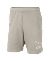 Men's Nike Cream Georgia Bulldogs Fleece Shorts