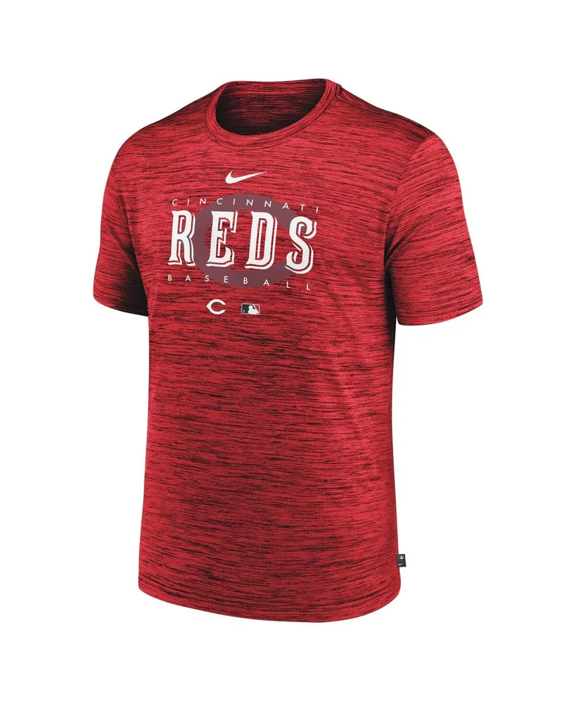 Men's Nike Red Cincinnati Reds Authentic Collection Velocity Performance Practice T-shirt