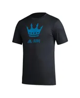 Men's adidas Black Charlotte Fc Icon T-shirt