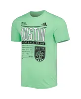 Men's adidas Mint Austin Fc Club Dna Performance T-shirt