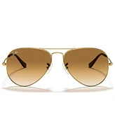 Ray-Ban Unisex Sunglasses, RB3025 Aviator Gradient