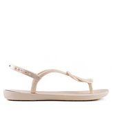 Ipanema Women's Trendy T-strap Flat Sandals