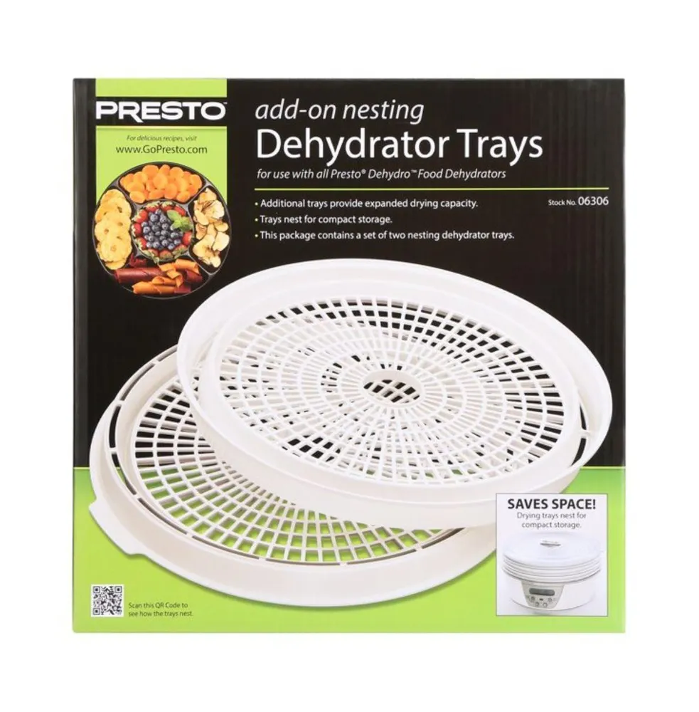 Presto 06306 Add On Dehydrating Trays For Food Dehydrator