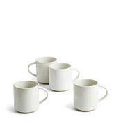 Royal Doulton Urban Dining White Handled Mug Set of 4