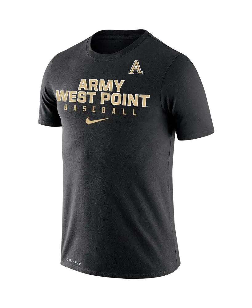 Men's Nike Black Army Knights Baseball Legend Performance T-shirt