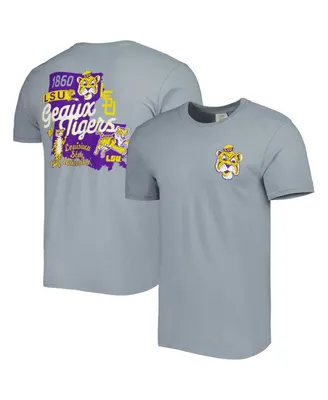 Men's Graphite Lsu Tigers Vault State Comfort T-shirt