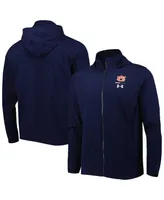 Men's Under Armour Navy Auburn Tigers Swoven Performance Full-Zip Jacket