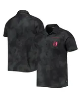 Men's The Wild Collective Black St. Louis City Sc Abstract Cloud Button-Up Shirt