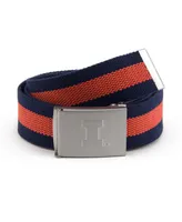 Men's Illinois Fighting Illini Fabric Belt