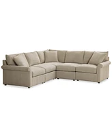 Wrenley 102" 5-Pc. L-Shape Modular Sectional Sofa, Created for Macy's