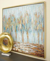 Rosemary Lane Canvas Tree Framed Wall Art with Gold-Tone Frame
