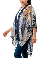 Marcus Adler Floral Patch Work Kimono