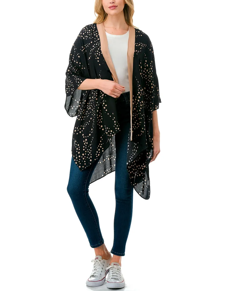 Marcus Adler Polka Dot Kimono