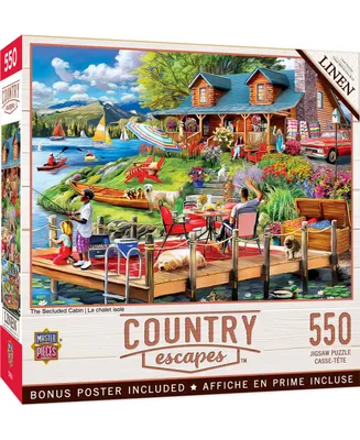 Masterpieces Country Escapes - The Secluded Cabin 500 Piece Puzzle