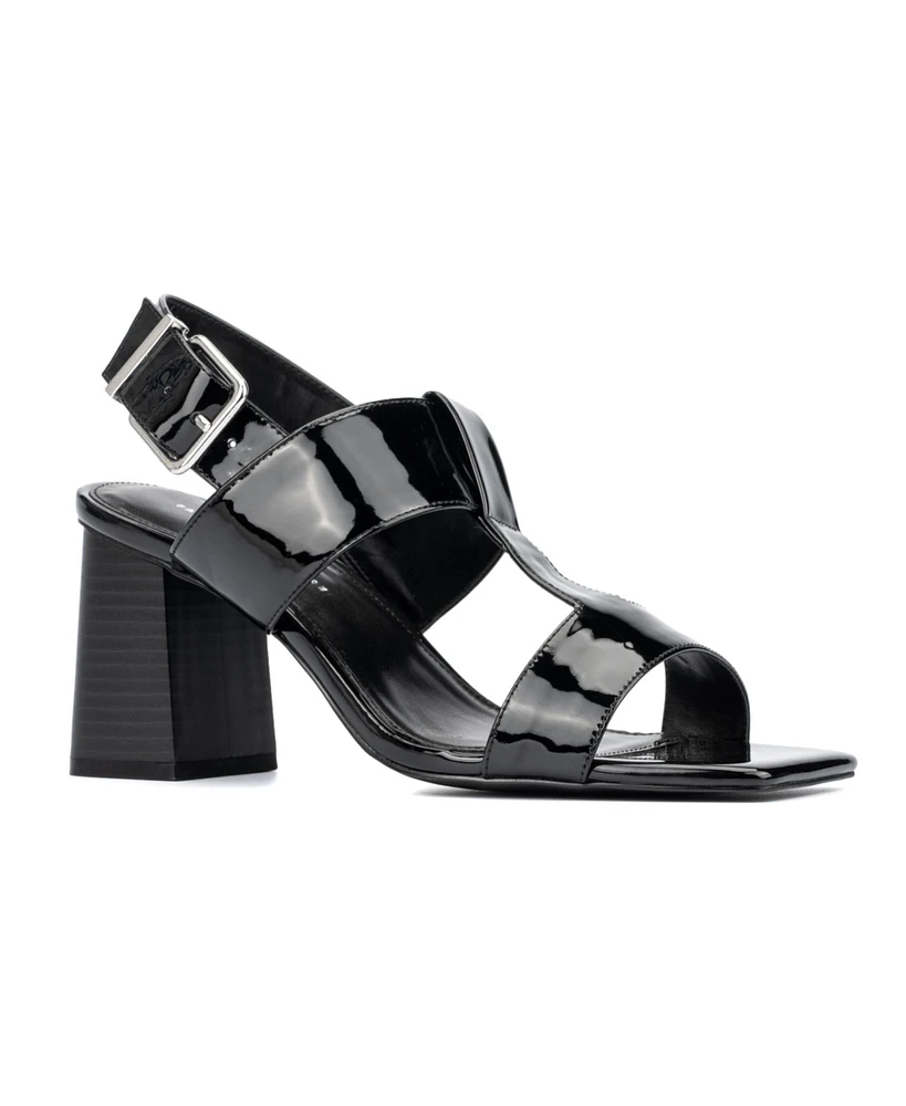 Fashion To Figure Women's Toni Wide Width Heels Sandals