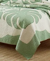 Tommy Bahama Home Molokai Embroidered Quilt