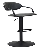 Zuo 44" Steel, Polyurethane Kirby Bar Chair