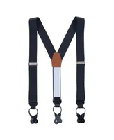 Trafalgar Phoenix 38mm Grosgrain Non Stretch Ribbon Button End Suspenders