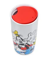 Disney Mickey and Friends Glass Top Mug Warmer with Travel Mug