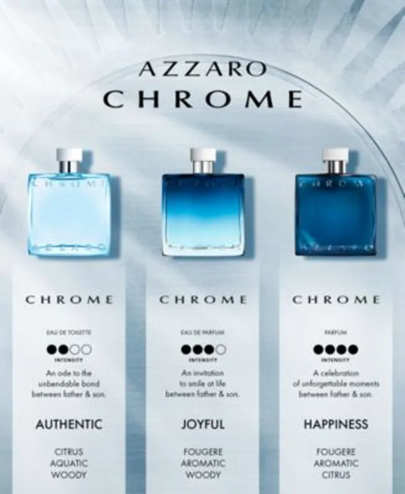 Azzaro Mens Chrome Parfum Fragrance Collection