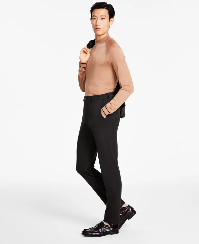 Calvin Klein X-Fit Slim Fit Linen Blend Suit Separates Pants, White |  CoolSprings Galleria