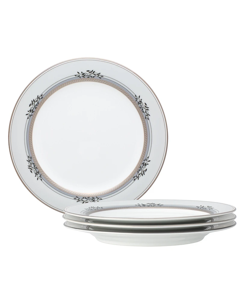 Noritake Laurelvale 4 Piece Salad Plate Set, Service for 4