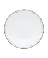 Noritake Satin Flourish 4 Piece Soup Bowl Set, Service for 4