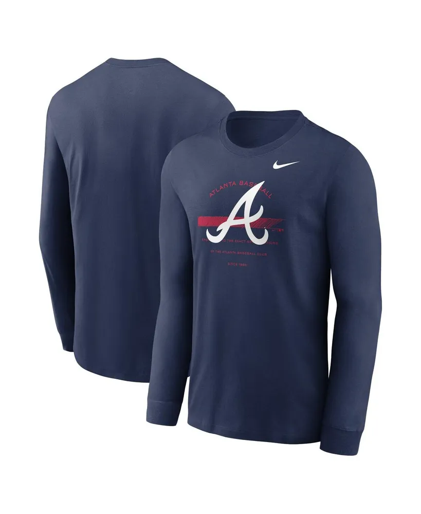 Nike Women's Atlanta Braves Wordmark Short Sleeve T-shirt | Academy