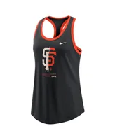 Women's Nike Black San Francisco Giants Tech Tank Top